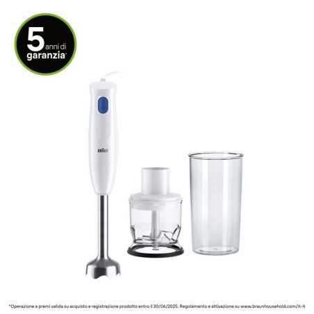 Braun Braun Frullatore ad Immersione MultiQuick 1 450W Bianco