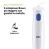 Braun Braun Frullatore ad Immersione MultiQuick 1 450W Bianco