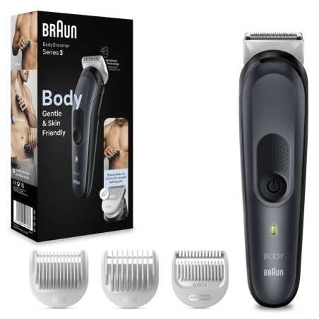Braun Braun Rifinitore Corpo 3 Depilatore Uomo Nero Grigio