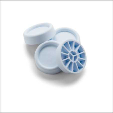 Meliconi Meliconi Supporti Antivibrazione Piedini in Gomma per Lavatrice