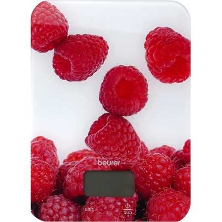 Beurer 10Beurer KS19 Bilancia da Cucina Digitale Max 5 Kg Vetro