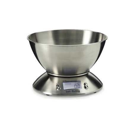 Innofit Innoliving INN-127 Bilancia Digitale Acciaio Inossidabile