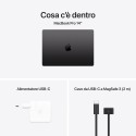 APPLE Apple MacBook Pro 14: Chip M4 con cpu 10 core e gpu 10 core, 1TB SSD - MCX04T/A Nero siderale