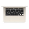 APPLE Apple MacBook MC9K4T/A Air 15: Chip M3 con CPU 8-core e GPU 10-core, 512GB SSD - Galassia