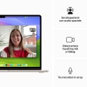 APPLE Apple MacBook MC9K4T/A Air 15: Chip M3 con CPU 8-core e GPU 10-core, 512GB SSD - Galassia