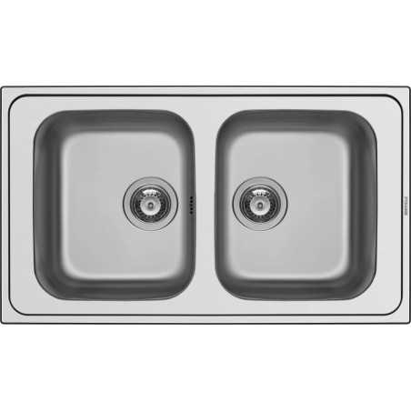 PYRAMIS Pyramis IX FEDRA Lavello 2 Vasche (107132601)