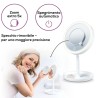 Beurer Beurer BS45 Specchio Cosmetico Luce luminosa Sensor Touch Ingrandimento 1 x 5