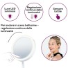 Beurer Beurer BS45 Specchio Cosmetico Luce luminosa Sensor Touch Ingrandimento 1 x 5